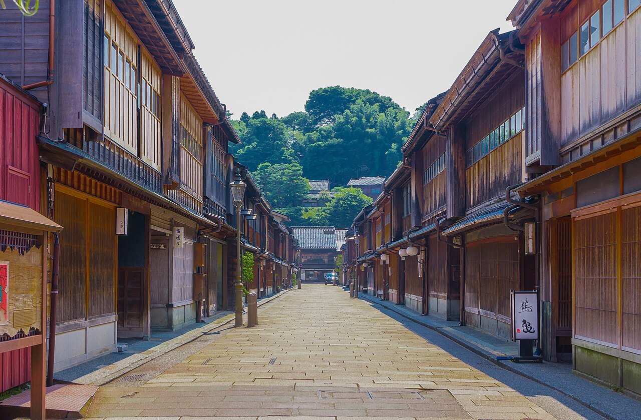 Higashi Chaya District in Kanazawa