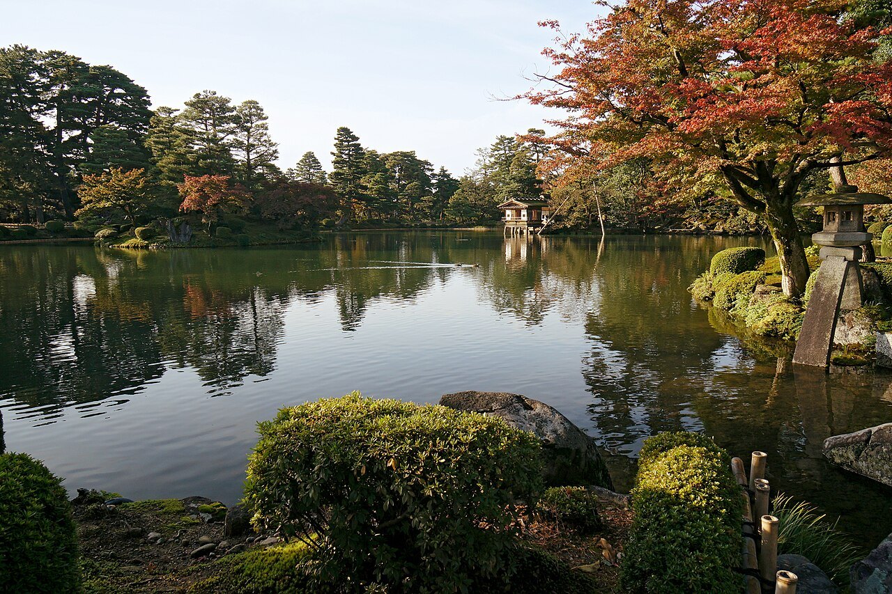 Kenrokuen Garden in Kanazawa