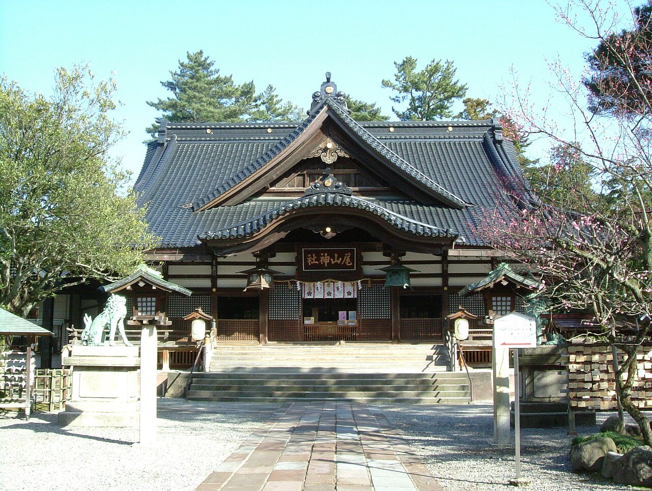Oyama Shrine in Kanazawa