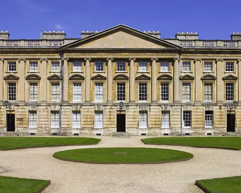 Christ Church library frontage in Peckwater Quadrangle, Oxford