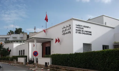 The exterior of Rabat’s Museum of History and Civilisations