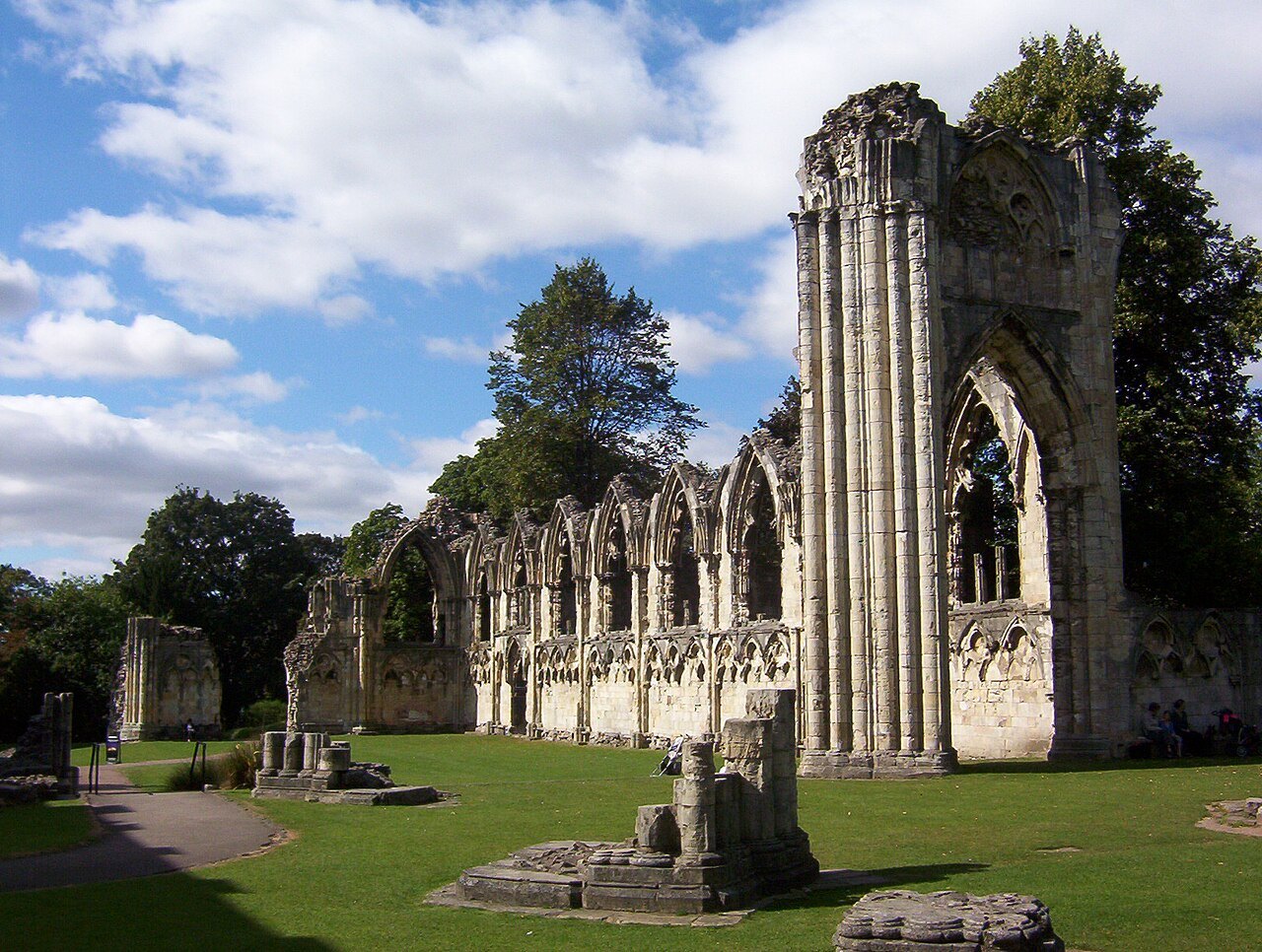 St Mary’s Abbey in York